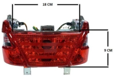 STMAX 406-L ARKA STOP FREN LAMBASI KOMPLE