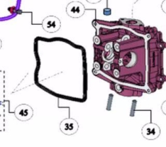 TVS JUPITER 125 (EURO 5) KULBUTOR KAPAK CONTASI